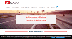 Desktop Screenshot of gacad.pl